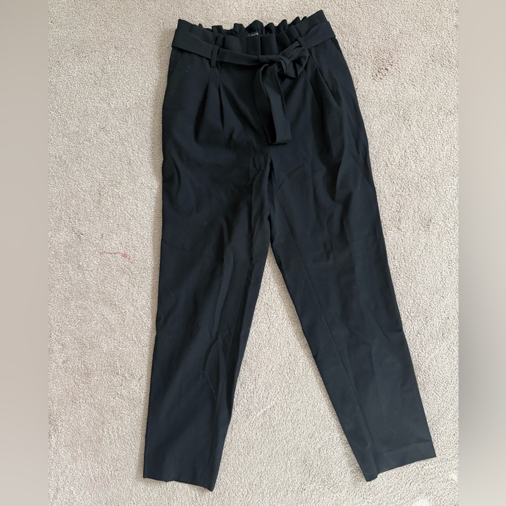ANN TAYLOR LOFT BLACK SLACK PANTS